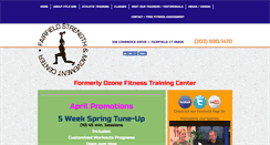 Desktop Screenshot of ozonefitnesstrainingcenter.com
